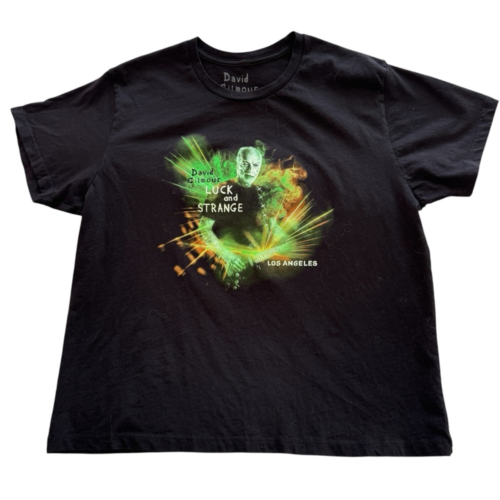 David Gilmore Official “Luck and Strange” Concert Tee